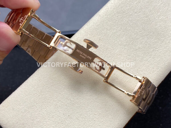 OME Factory Patek Philippe Nautilus 57121R Full Rose Gold Brown Dial (1) OME Factory Patek Philippe Nautilus 5712/1R Full Rose Gold Brown Dial
