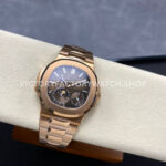 OME Factory Patek Philippe Nautilus 57121R Full Rose Gold Brown Dial (4) OME Factory Patek Philippe Nautilus 5712/1R Full Rose Gold Brown Dial