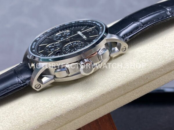 OMF Factory Audemars Piguet Code 11.59 26393BC.OO.A002CR.01 41mm Steel Leather Strap Black Dial