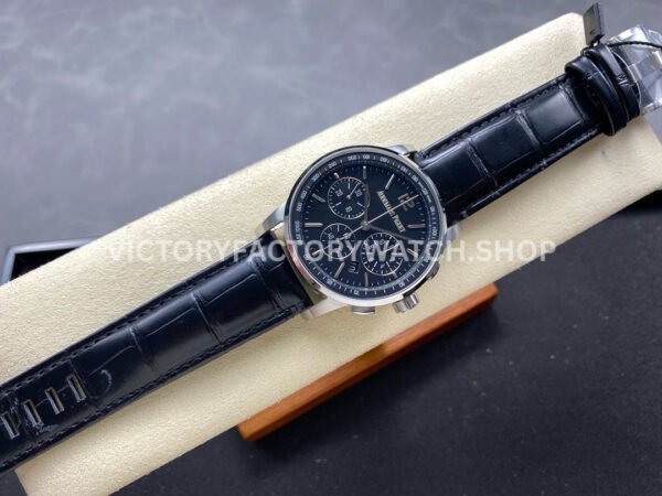 OMF Factory Audemars Piguet Code 11.59 26393BC.OO.A002CR.01 41mm Steel Leather Strap Black Dial