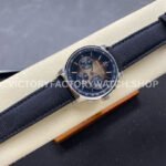 OMF Factory Audemars Piguet Code 11.59 26393CR.OO.A002KB.01 41mm Rose Gold&Steel Canvas Strap Grey Dial