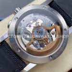 OMF Factory Audemars Piguet Code 11.59 26393CR.OO.A002KB.01 41mm Rose Gold&Steel Canvas Strap Grey Dial
