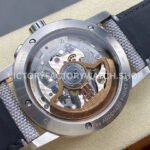 OMF Factory Audemars Piguet Code 11.59 26393CR.OO.A008KB.01 41mm Rose Gold&Steel Canvas Strap Silver Dial