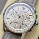 OMF Factory Audemars Piguet Code 11.59 26393CR.OO.A008KB.01 41mm Rose Gold&Steel Canvas Strap Silver Dial