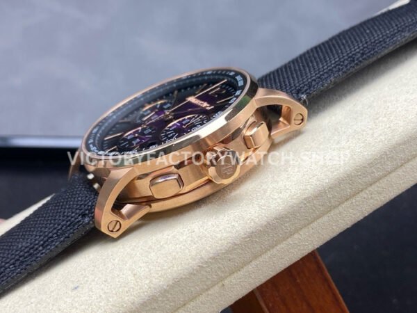 OMF Factory Audemars Piguet Code 11.59 26393OR.OO.A002KB.02 41mm Rose Gold Canvas Strap Purple Dial