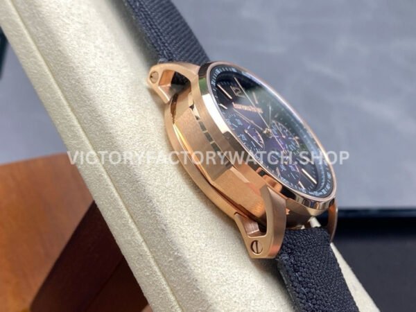 OMF Factory Audemars Piguet Code 11.59 26393OR.OO.A002KB.02 41mm Rose Gold Canvas Strap Purple Dial