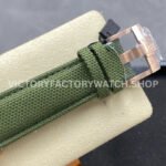 OMF Factory Audemars Piguet Code 11.59 26393OROOA056KB01 41mm Rose Gold Canvas Stra (4) OMF Factory Audemars Piguet Code 11.59 26393OR.OO.A056KB.01 41mm Rose Gold Canvas Strap Lines Green Dial