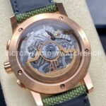 OMF Factory Audemars Piguet Code 11.59 26393OROOA056KB01 41mm Rose Gold Canvas Stra (7) OMF Factory Audemars Piguet Code 11.59 26393OR.OO.A056KB.01 41mm Rose Gold Canvas Strap Lines Green Dial