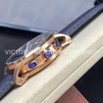 OMF Factory Audemars Piguet Code 11.59 26393OROOA348KB01 41mm Rose Gold Canvas Strap (8) OMF Factory Audemars Piguet Code 11.59 26393OR.OO.A348KB.01 41mm Rose Gold Canvas Strap Lines Blue Dial