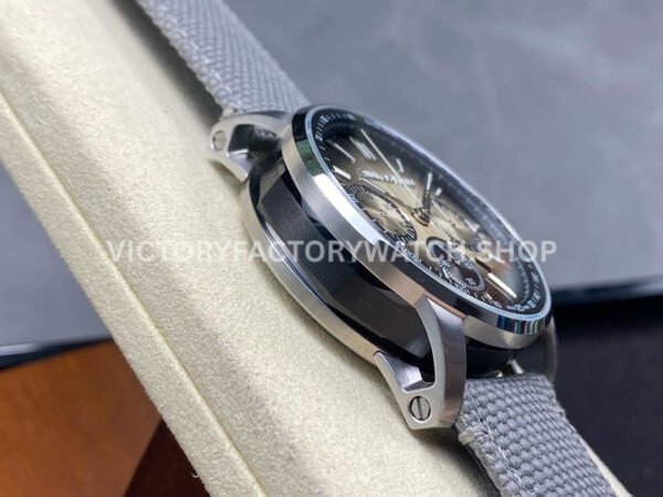 OMF Factory Audemars Piguet Code 11.59 26393QTOOA064KB01 41mm Steel Canvas Strap Brown Dial ( (6) OMF Factory Audemars Piguet Code 11.59 26393QT.OO.A064KB.01 41mm Steel Canvas Strap Brown Dial