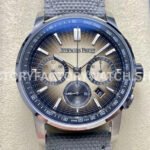 OMF Factory Audemars Piguet Code 11.59 26393QTOOA064KB01 41mm Steel Canvas Strap Brown Dial ( (8) AP Code 11.59 brown dial