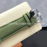 OMF Factory Audemars Piguet Code 11.59 26393ST.OO.A056KB.01 41mm Steel Canvas Strap Green Dial