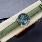 OMF Factory Audemars Piguet Code 11.59 26393ST.OO.A056KB.01 41mm Steel Canvas Strap Green Dial