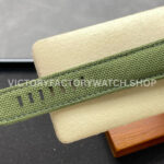 OMF Factory Audemars Piguet Code 11.59 26393ST.OO.A056KB.01 41mm Steel Canvas Strap Green Dial