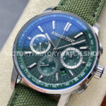 OMF Factory Audemars Piguet Code 11.59 26393ST.OO.A056KB.01 41mm Steel Canvas Strap Green Dial