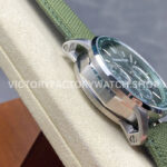 OMF Factory Audemars Piguet Code 11.59 26393ST.OO.A056KB.01 41mm Steel Canvas Strap Green Dial