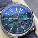 OMF Factory Audemars Piguet Code 11.59 26393STOOA348KB01 41mm Steel Canvas Strap Blue Dial (3) OMF Factory Audemars Piguet Code 11.59 26393ST.OO.A348KB.01 41mm Steel Canvas Strap Blue Dial