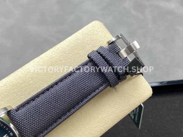 OMF Factory Audemars Piguet Code 11.59 26393STOOA348KB01 41mm Steel Canvas Strap Blue Dial (6) OMF Factory Audemars Piguet Code 11.59 26393ST.OO.A348KB.01 41mm Steel Canvas Strap Blue Dial
