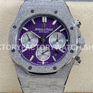 AP 26240BC purple dial frosted