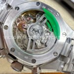 OMF Factory Frosted Audemars Piguet Royal Oak Chronograph 26240BC.GG.1224BC.01 41mm Full Frosted White Gold Purple Dial