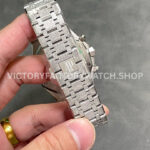 OMF Factory Frosted Audemars Piguet Royal Oak Chronograph 26240BCGG1224BC02 41mm S (9) OMF Factory Frosted Audemars Piguet Royal Oak Chronograph 26240BC.GG.1224BC.02 41mm Silver Eye Black Dial