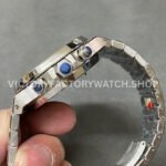 OMF Factory Frosted Audemars Piguet Royal Oak Chronograph 26240BC.GG.1324BC.02 41mm Full Frosted White Gold Blue Dial