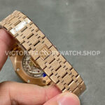 OMF Factory Frosted Audemars Piguet Royal Oak Selfwinding 15400oroo1220or01 41 (6) OMF Factory Frosted Audemars Piguet Royal Oak Selfwinding 15400or.oo.1220or.01 41mm Full Rose Gold Black Dial