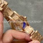 OMF Factory Frosted Audemars Piguet Royal Oak Selfwinding 15400oroo1220or01 41 (7) OMF Factory Frosted Audemars Piguet Royal Oak Selfwinding 15400or.oo.1220or.01 41mm Full Rose Gold Black Dial