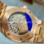 OMF Factory Frosted Audemars Piguet Royal Oak Selfwinding 15400oroo1220or01 41 (8) OMF Factory Frosted Audemars Piguet Royal Oak Selfwinding 15400or.oo.1220or.01 41mm Full Rose Gold Black Dial