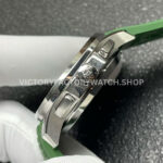 P1 Factory Patek Philippe Aquanaut 5968G-010 42.2mm White Gold Green Rubber Strap Green Dial
