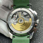 P1 Factory Patek Philippe Aquanaut 5968G-010 42.2mm White Gold Green Rubber Strap Green Dial