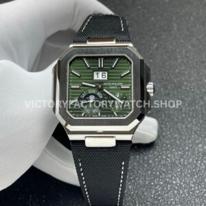 P1 Factory Patek Philippe Cubitus 5822 platinum green dial 45mm
