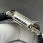 P1 Factory Patek Philippe Cubitus 5822 45mm Platinum Textile Strap Grey Dial (3) P1 Factory Patek Philippe Cubitus 5822 45mm Platinum Textile Strap Grey Dial
