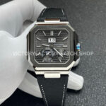 P1 Factory Patek Philippe Cubitus 5822 45mm Platinum Textile Strap Grey Dial (7) P1 Factory Cubitus 5822 platinum grey dial 45mm textile strap