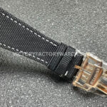 P1 Factory Patek Philippe Cubitus 5822 45mm Rose Gold Textile Strap Brown Dial