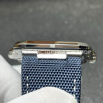P1 Factory Patek Philippe Cubitus 5822P-001 45mm Platinum Textile Strap Blue Dial (1) P1 Factory Patek Philippe Cubitus 5822P-001 45mm Platinum Textile Strap Blue Dial