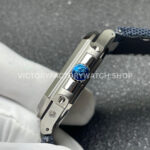 P1 Factory Patek Philippe Cubitus 5822P-001 45mm Platinum Textile Strap Blue Dial (4) P1 Factory Patek Philippe Cubitus 5822P-001 45mm Platinum Textile Strap Blue Dial