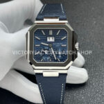 P1 Factory Patek Philippe Cubitus 5822P-001 45mm Platinum Textile Strap Blue Dial (6) P1 Factory Patek Philippe Cubitus 5822P-001 blue dial platinum 45mm