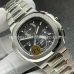 P1 Factory Patek Philippe Nautilus 59901A-001 40.5mm Full Steel Grey Dial (3) P1 Factory Patek Philippe Nautilus 5990/1A-001 40.5mm Full Steel Grey Dial