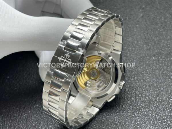 P1 Factory Patek Philippe Nautilus 59901A-001 40.5mm Full Steel Grey Dial (6) P1 Factory Patek Philippe Nautilus 5990/1A-001 40.5mm Full Steel Grey Dial