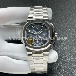 P1 Factory Patek Philippe Nautilus 5990 1A 001 grey dial steel