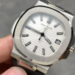 PFF Factory Patek Philippe Nautilus 5711/1A -011 40mm Rubber Strap White Dial