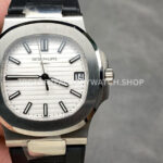 PPF Factory Patek Philippe Nautilus 5711 white dial rubber strap