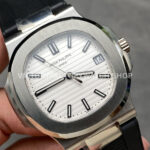 PFF Factory Patek Philippe Nautilus 5711/1A -011 40mm Rubber Strap White Dial
