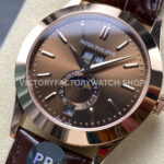 PP+ Factory Patek Philippe Annual Calendar 53961R-001 Rose Gold Brown Dial (2) PP+ Factory Patek Philippe Annual Calendar 53961R-001 38.5mm Rose Gold Brown Dial