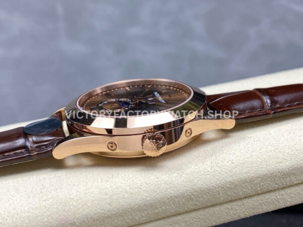 PP+ Factory Patek Philippe Annual Calendar 53961R-001 Rose Gold Brown Dial (5) PP+ Factory Patek Philippe Annual Calendar 53961R-001 38.5mm Rose Gold Brown Dial