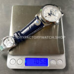 PP+ Factory Patek Philippe Annual Calendar 5396G-001 White Gold Silver Dial (10) PP+ Factory Patek Philippe Annual Calendar 5396G-001 38.5mm White Gold Silver Dial