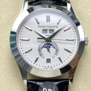 PP+ Factory Patek Philippe Annual Calendar 5396G-011 silver dial