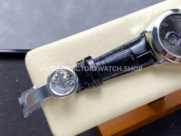 PP+ Factory Patek Philippe Annual Calendar 5396G-014 White Gold Grey Dial (8) PP+ Factory Patek Philippe Annual Calendar 5396G-014 38.5mm White Gold Grey Dial