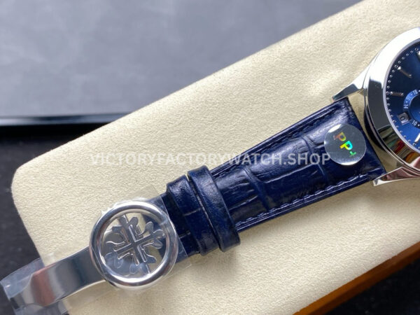 PP+ Factory Patek Philippe Annual Calendar 5396G 38.5mm White Gold Blue Dial